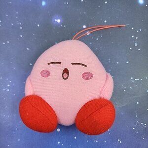 Sleeping Kirby Screen Cleaner Prize Plush Official Nintendo HAL
